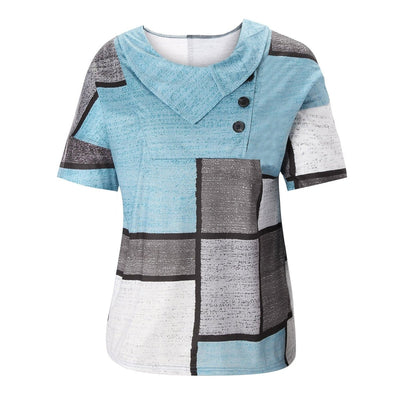 Nevaeh - Blus med geometriskt tryck - Venneris